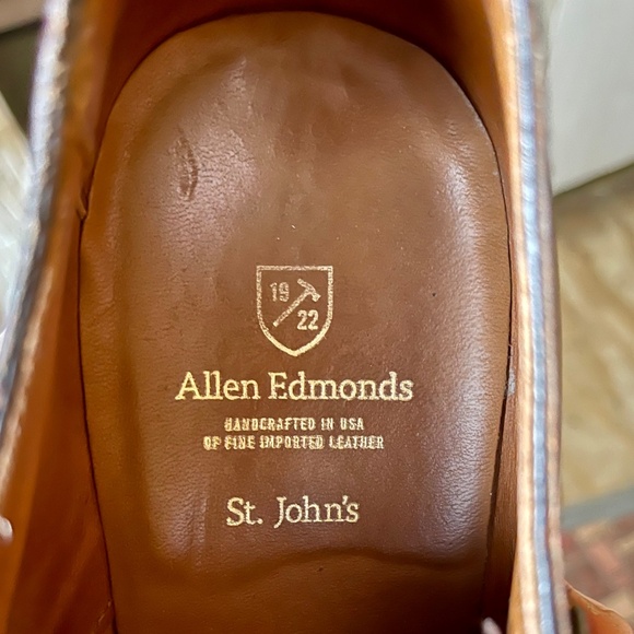 Allen Edmonds St. John’s Double Monk Strap – Chili – Made in USA – 11D main image 6